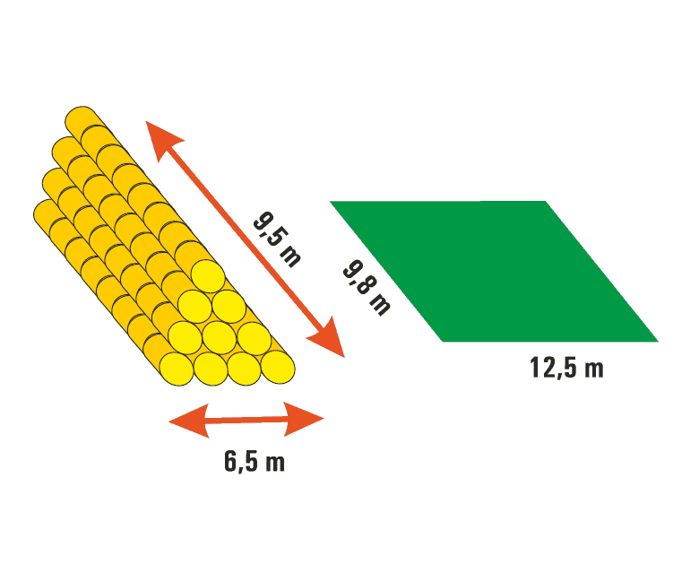 Protection de bottes de paille et de fourrage - TenCate Industrial